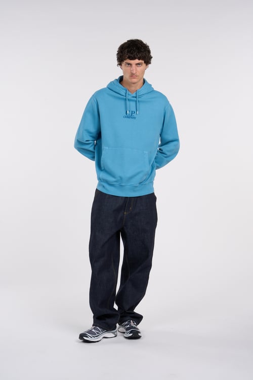 C.P. COMPANY Hoodie Bleu