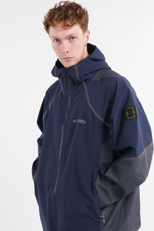 ADIDAS Parka Bleu