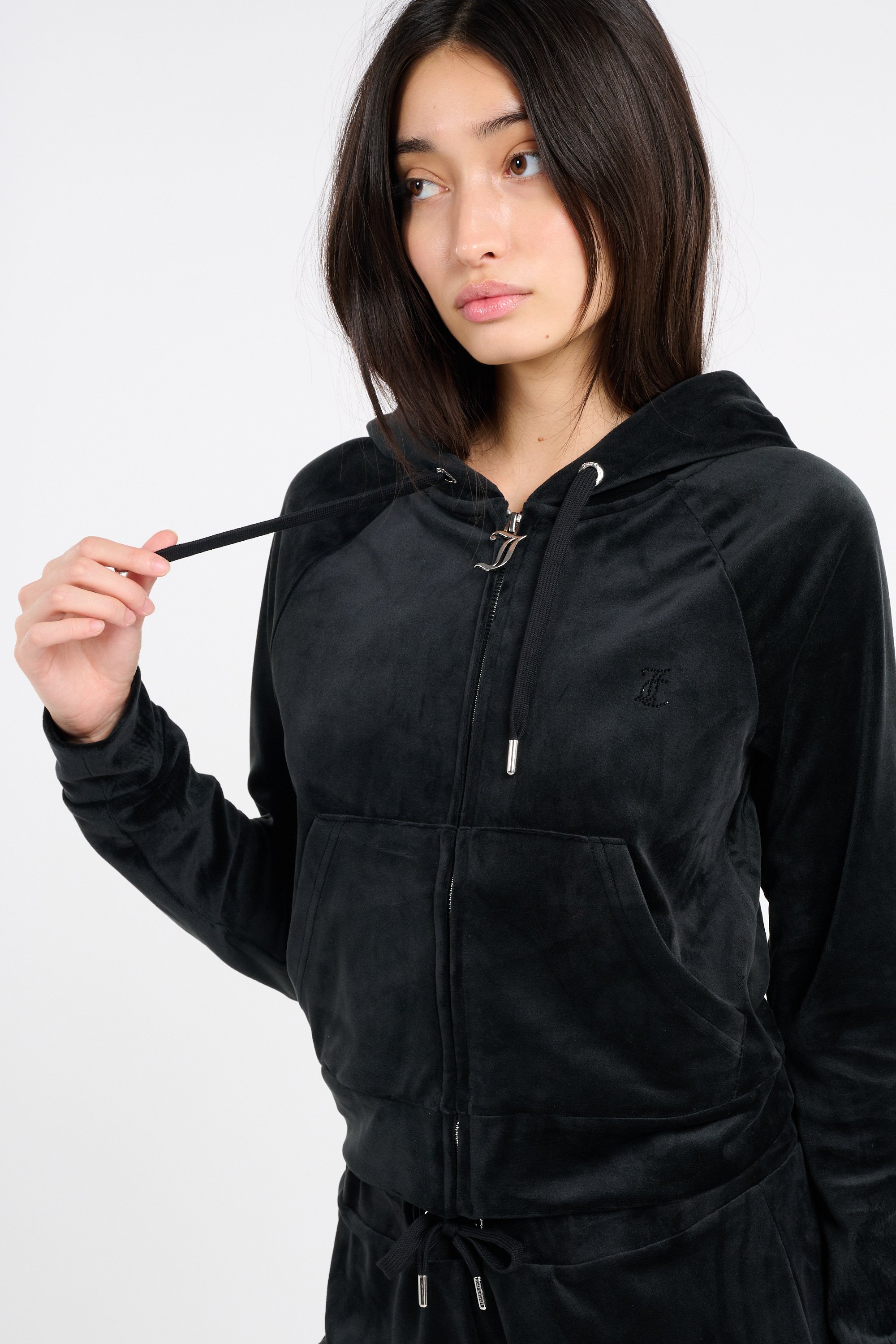 Hoodie zippé Noir