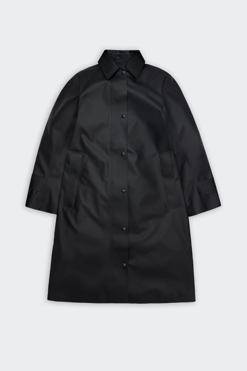 Rains - Parka - Taille M Noir femme