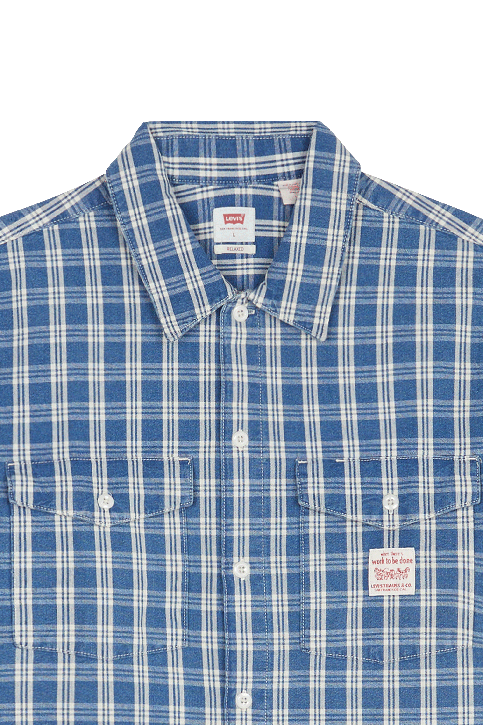 Chemise oversize en coton | Bleu LEVI'S Homme