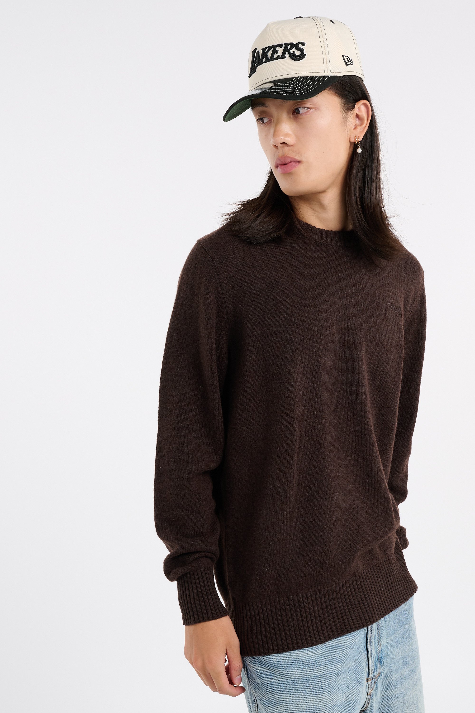 Long-sleeve sweater | Brown SCHOTT Men