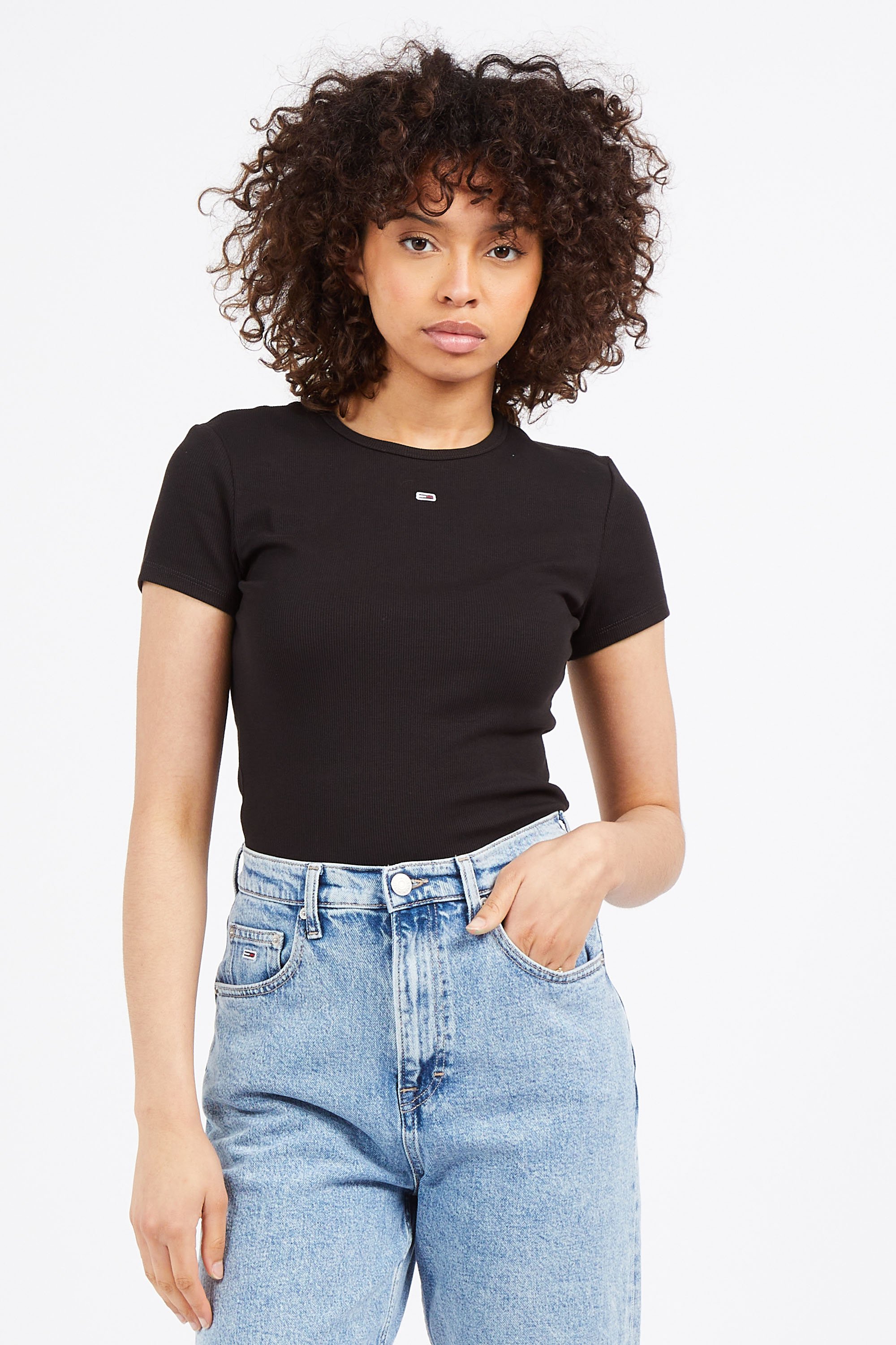 T-shirt | Black by TOMMY JEANS T-shirt Black