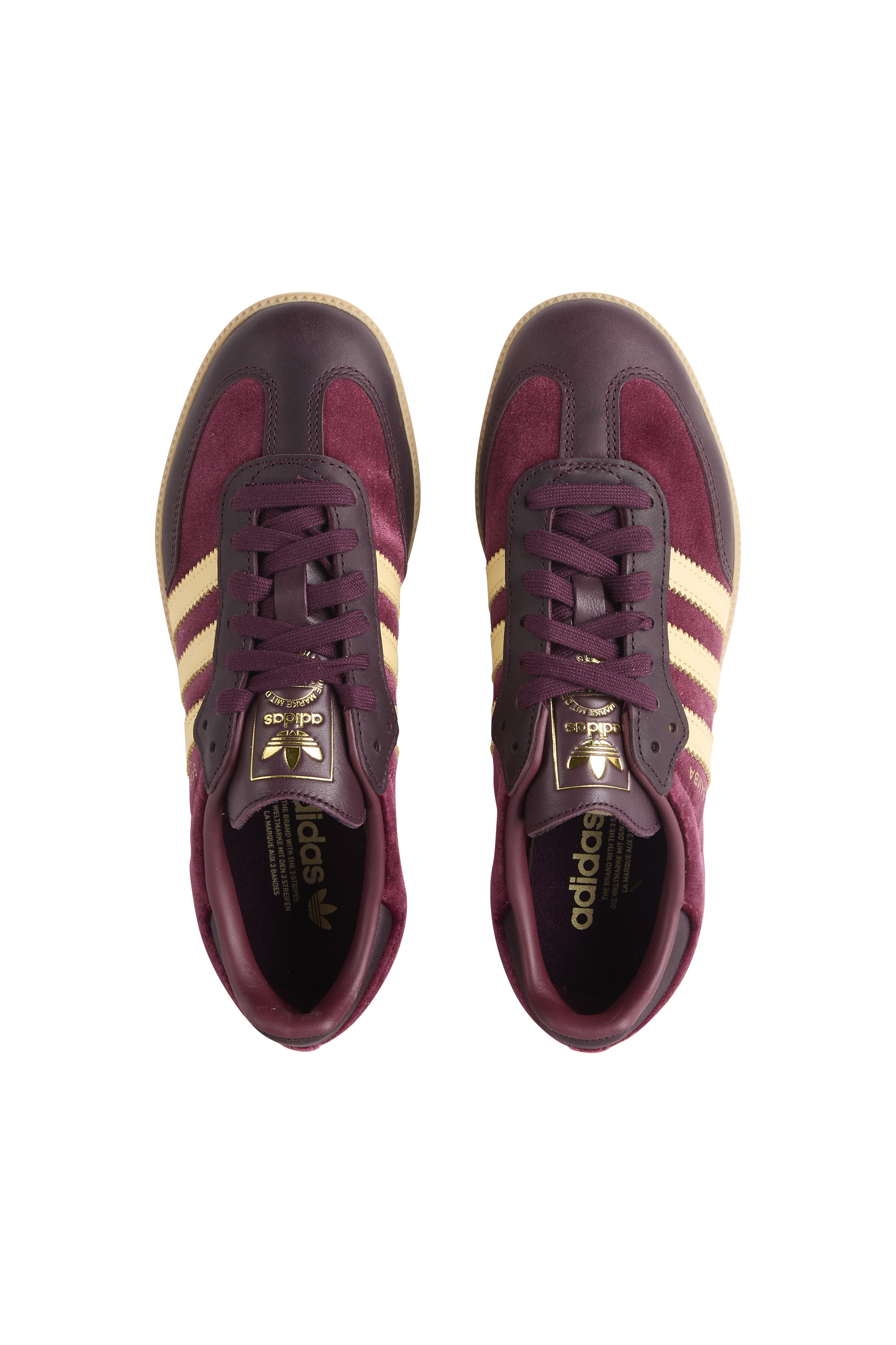 Baskets ADIDAS Rouge