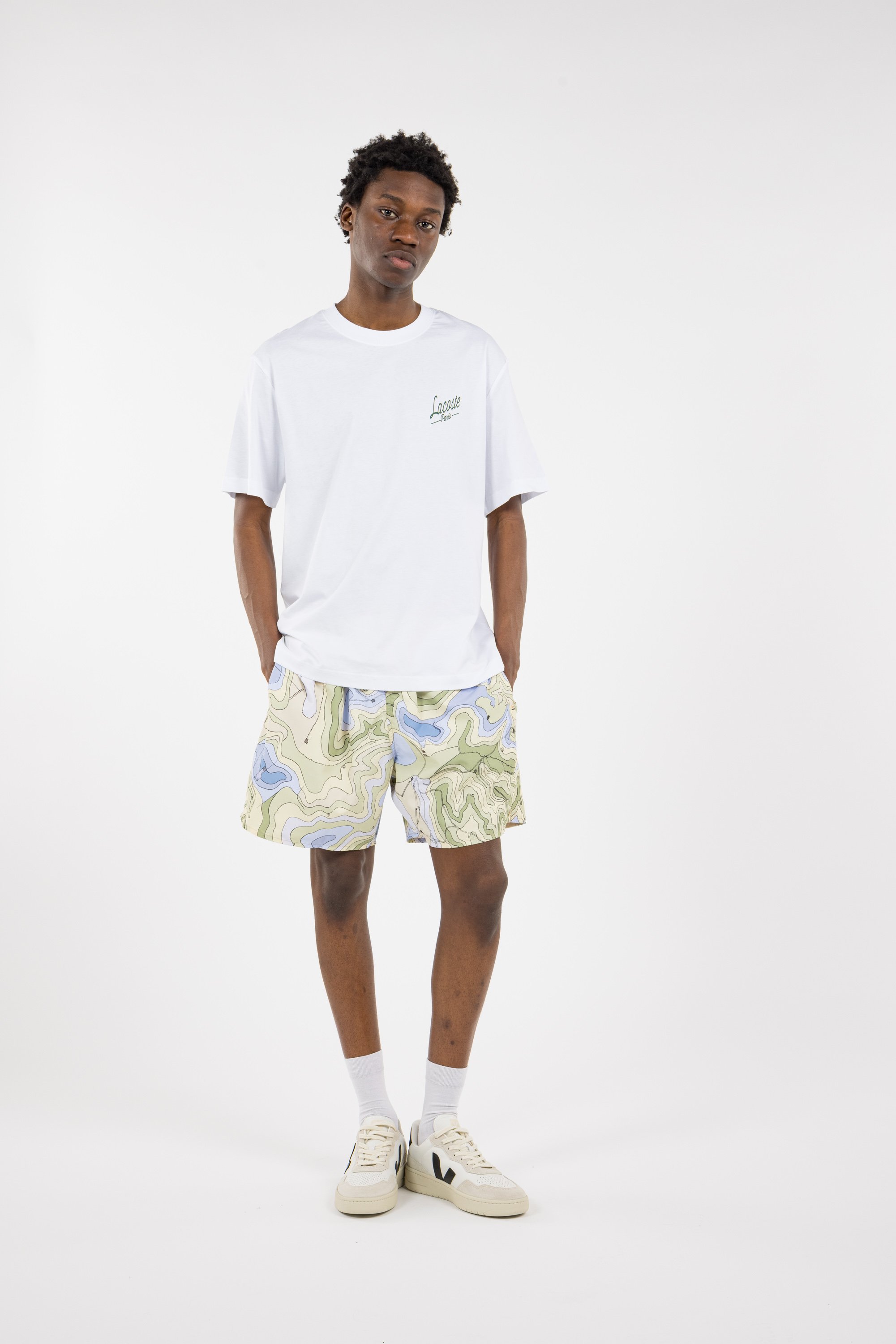 T-shirt LACOSTE Blanc