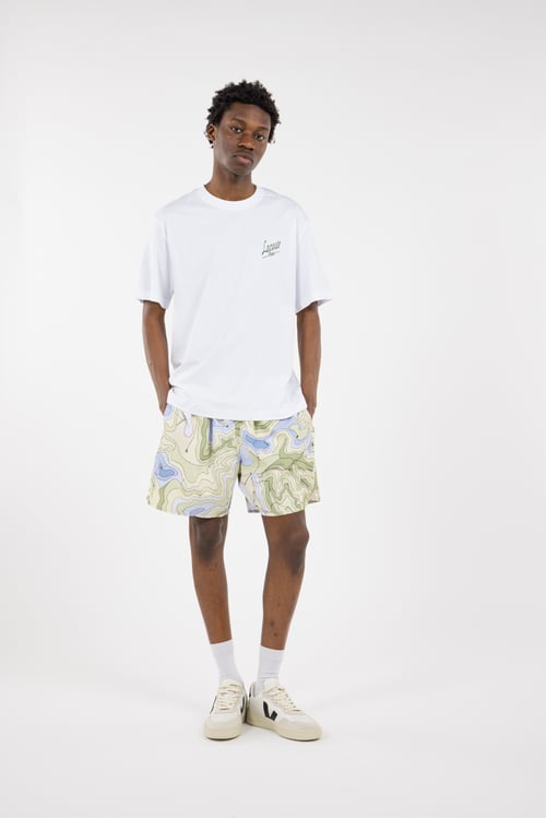 LACOSTE T-shirt Marron