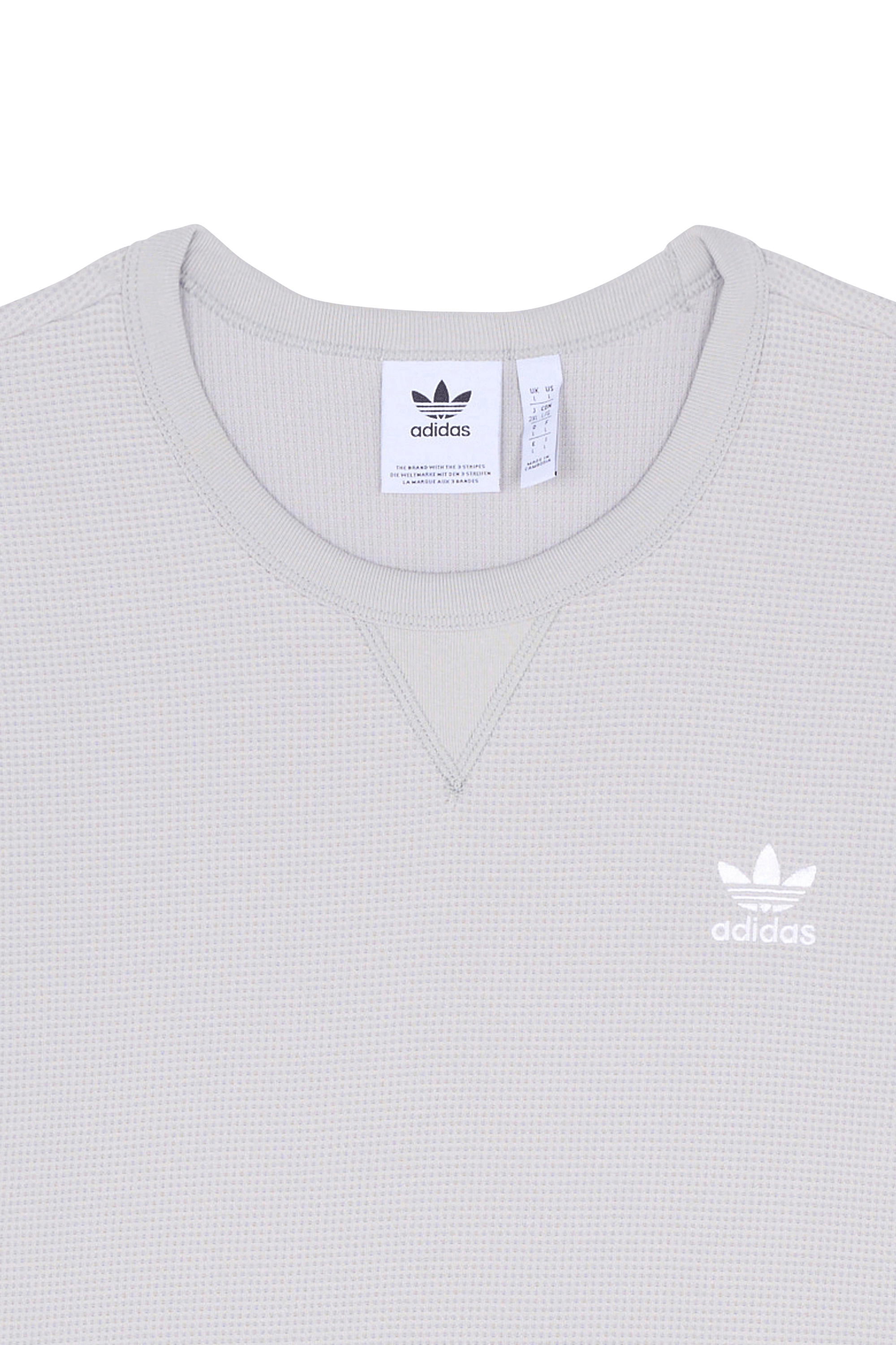 Regular-fit round-neck cotton T-shirt Grey