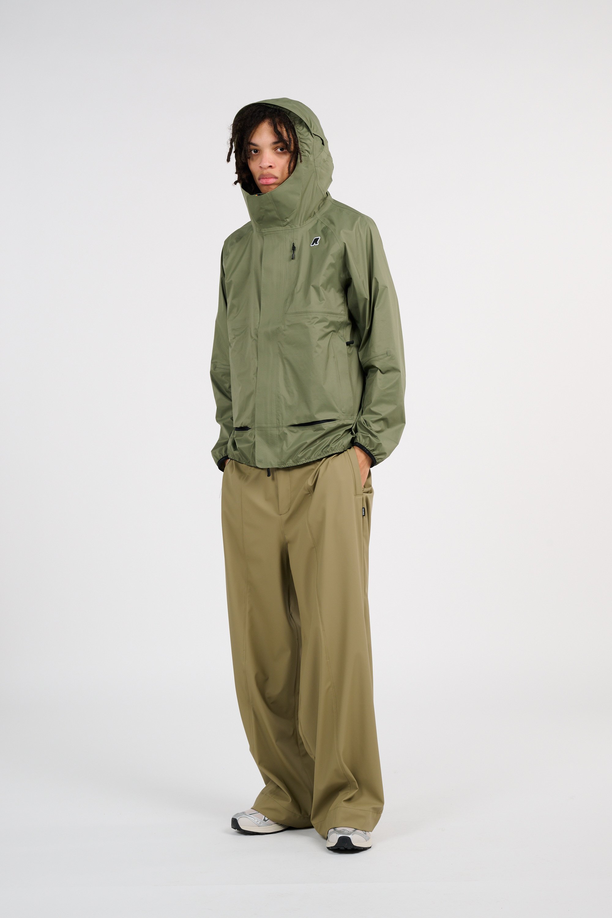 Raincoat K-WAY Khaki