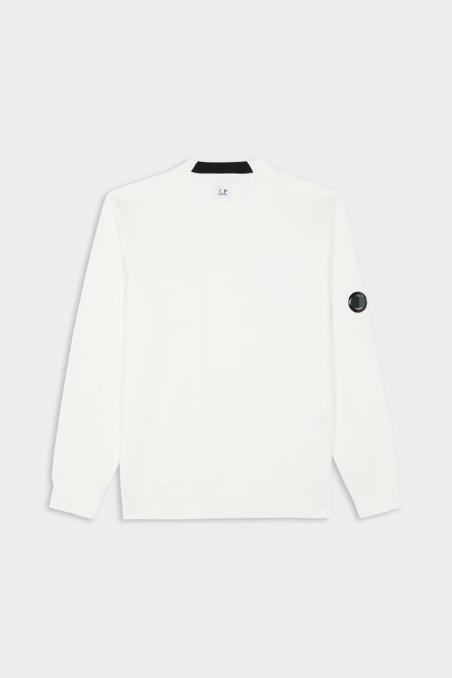 Cp company white sweatshirt sales
