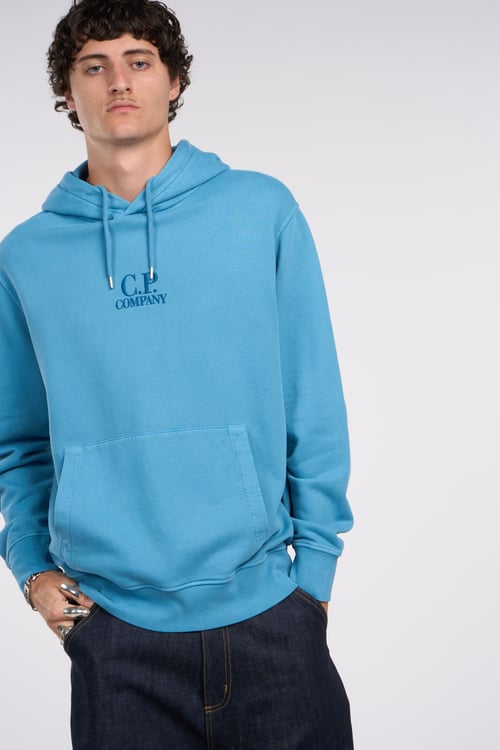 C.P. COMPANY Hoodie Bleu