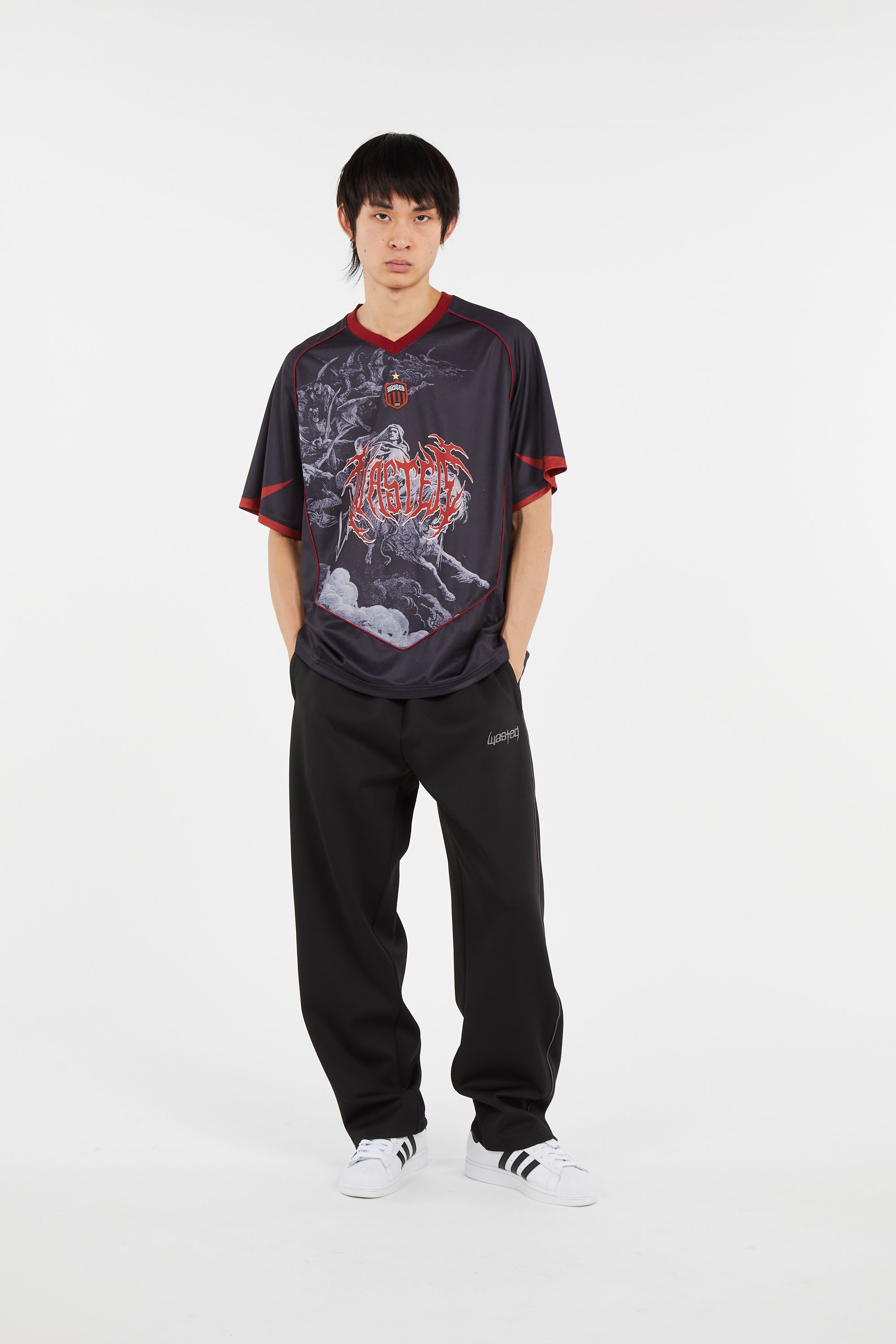 Maillot de football Noir