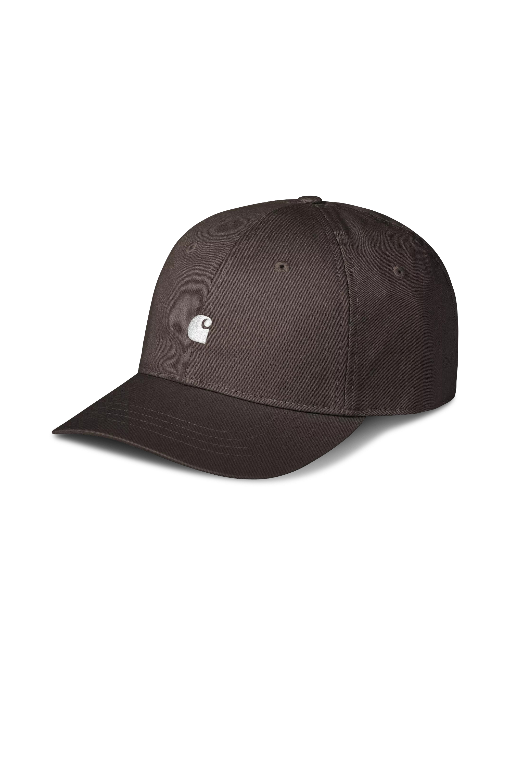 Cap Madison Logo Cap Tobacco - white