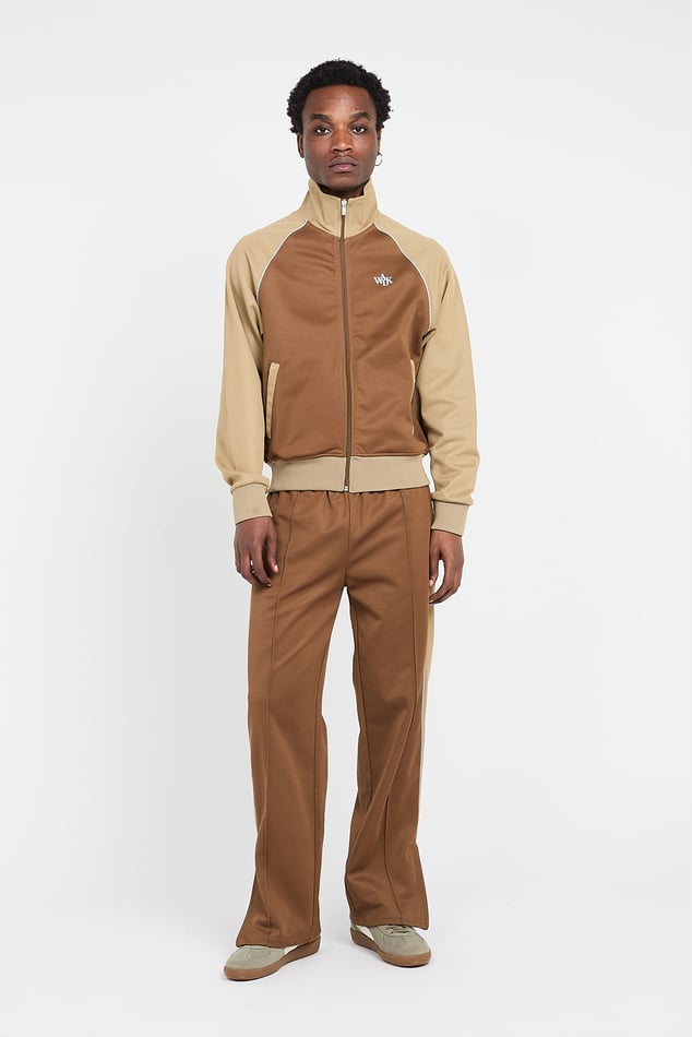 Beige HOMME Pantalon Jogging à coupe régulière avec poches zippées Beige HOMME Pantalon Jogging à coupe régulière avec poches zippées