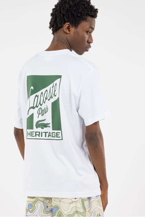 LACOSTE T-shirt Marron
