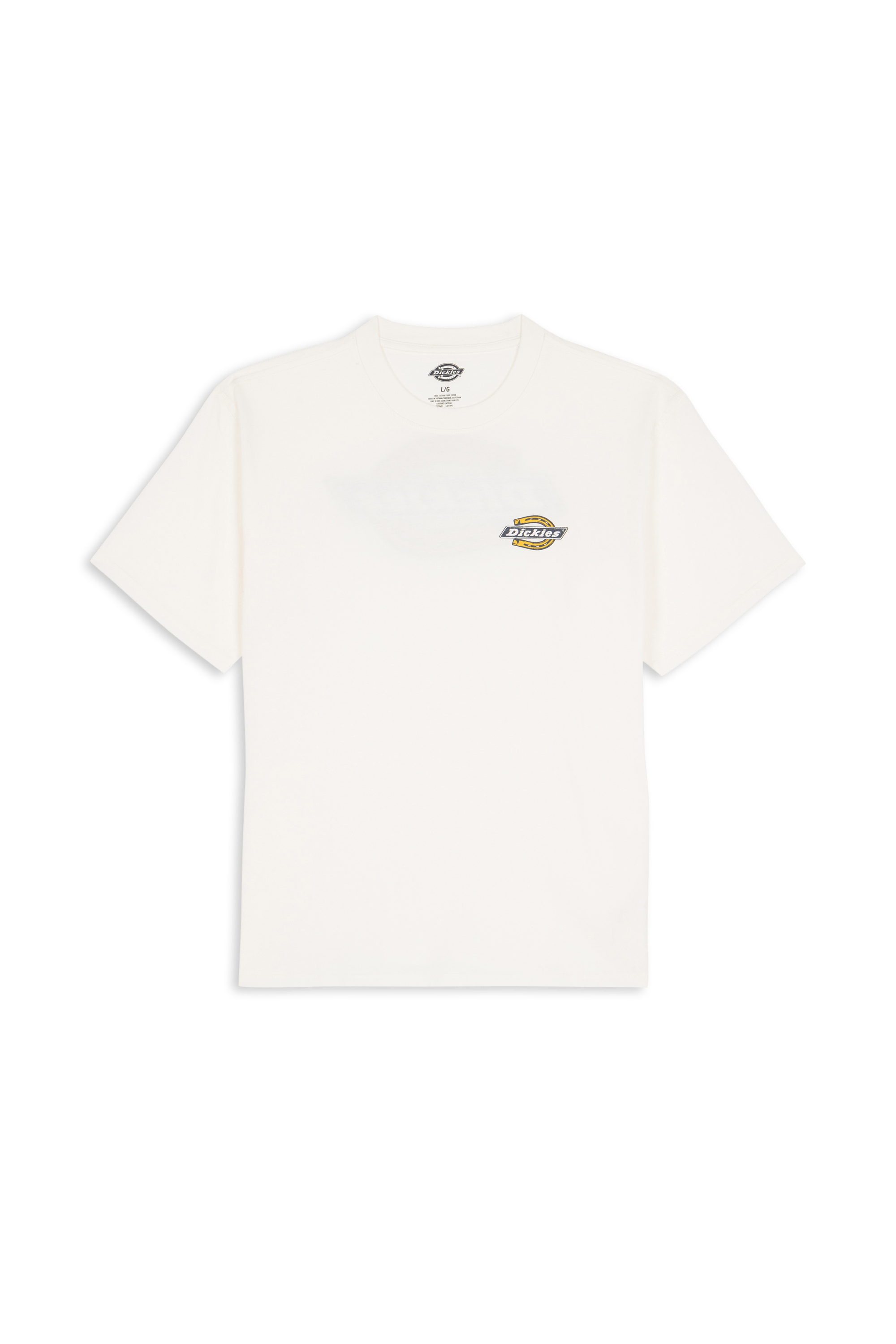 Regular-fit round-neck cotton T-shirt | Beige DICKIES Men