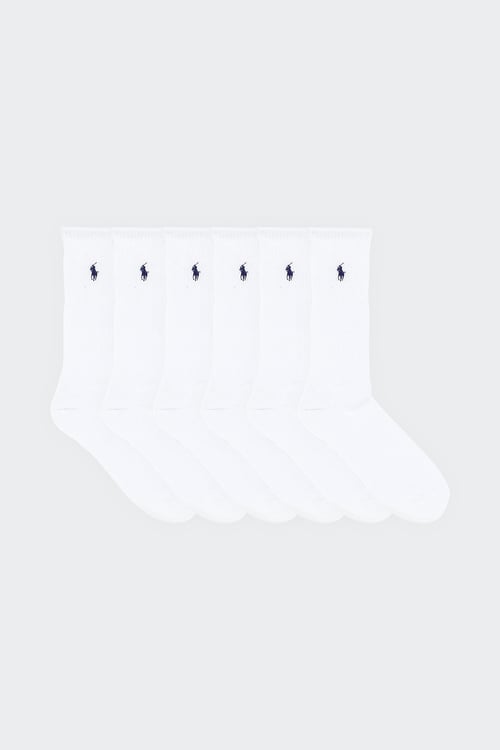 Polo - Lot de 6 paires de chaussettes - Taille TU Blanc