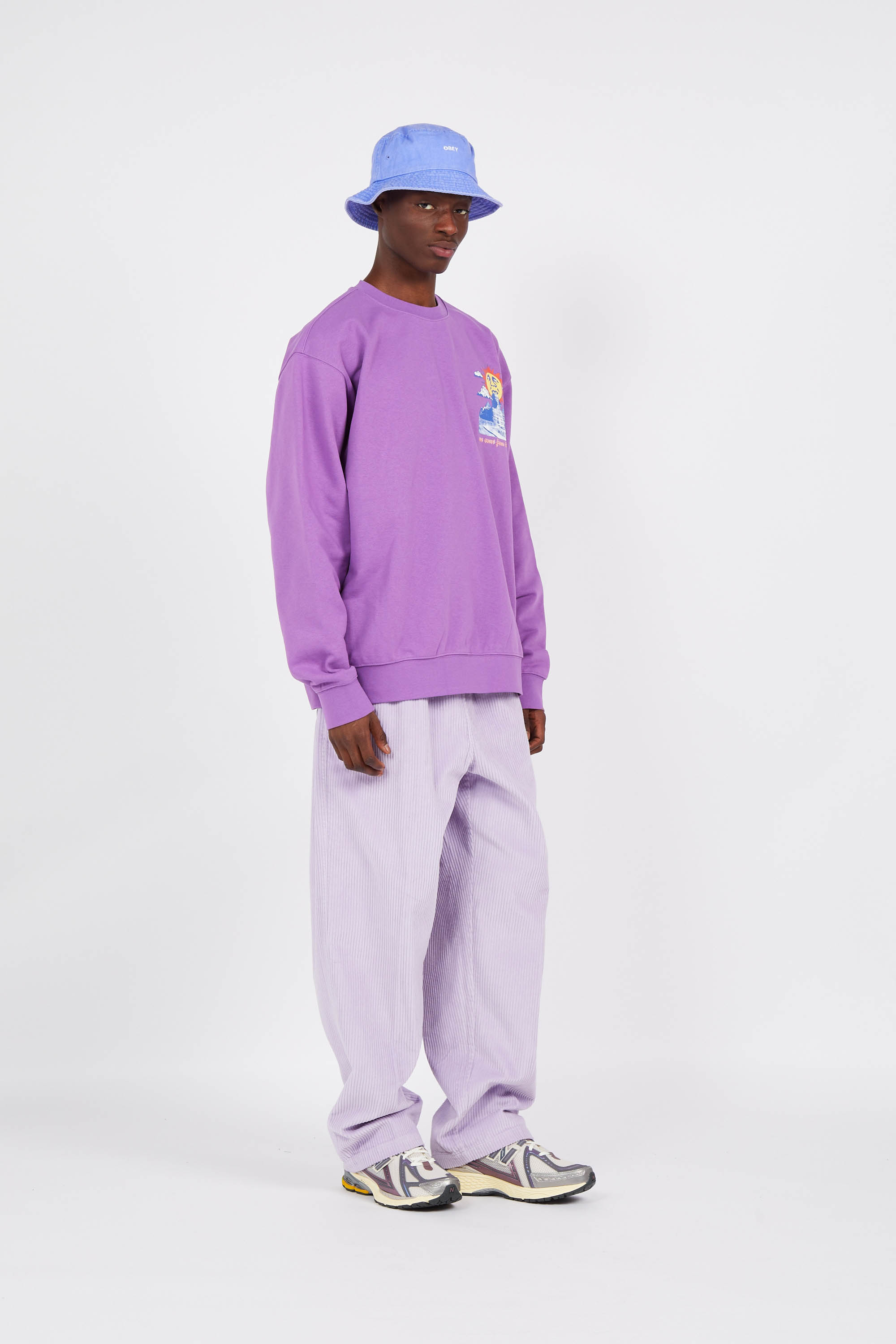 Sweatshirt Purple