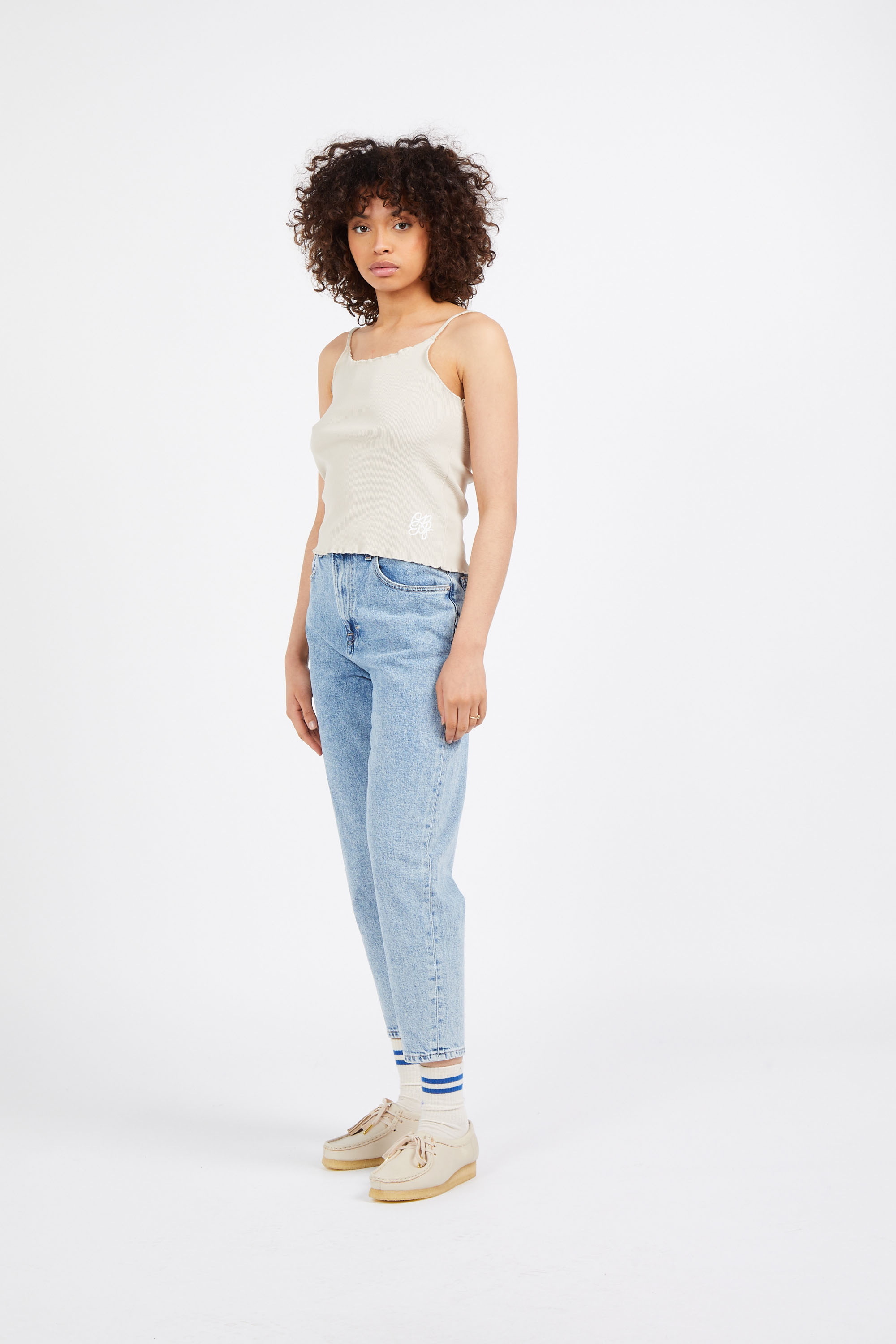 Tank top Beige