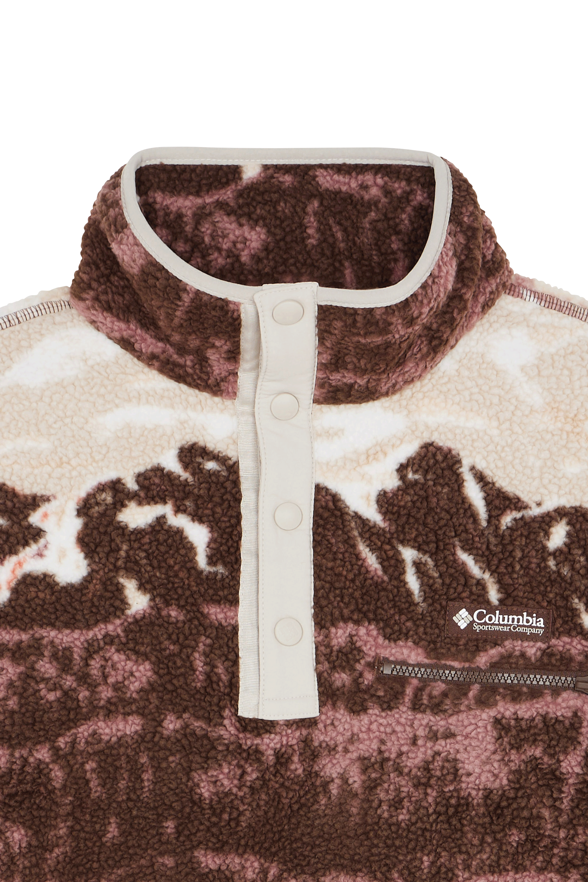 COLUMBIA Polaire Marron