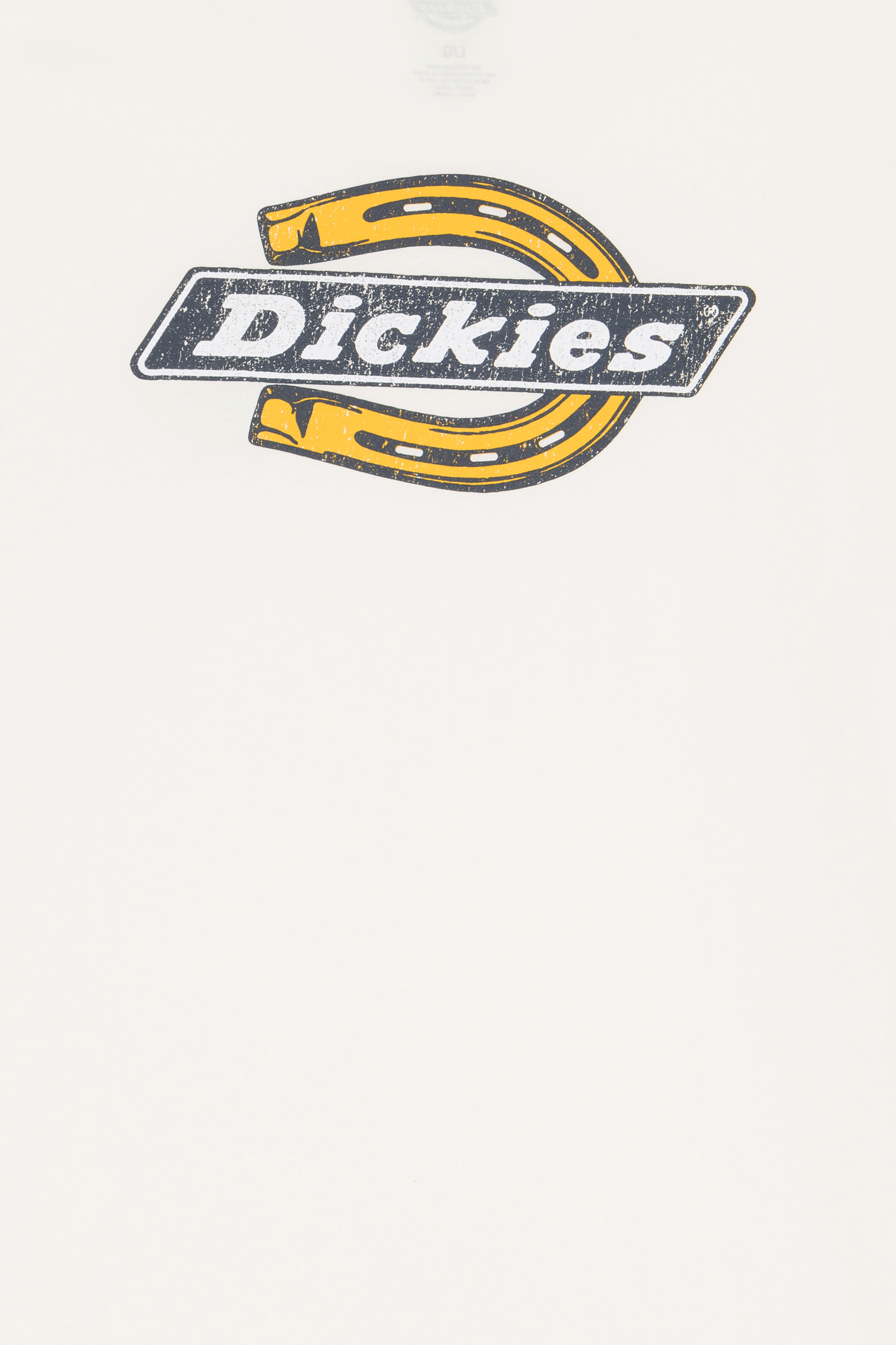 Regular-fit round-neck cotton T-shirt | Beige DICKIES Men