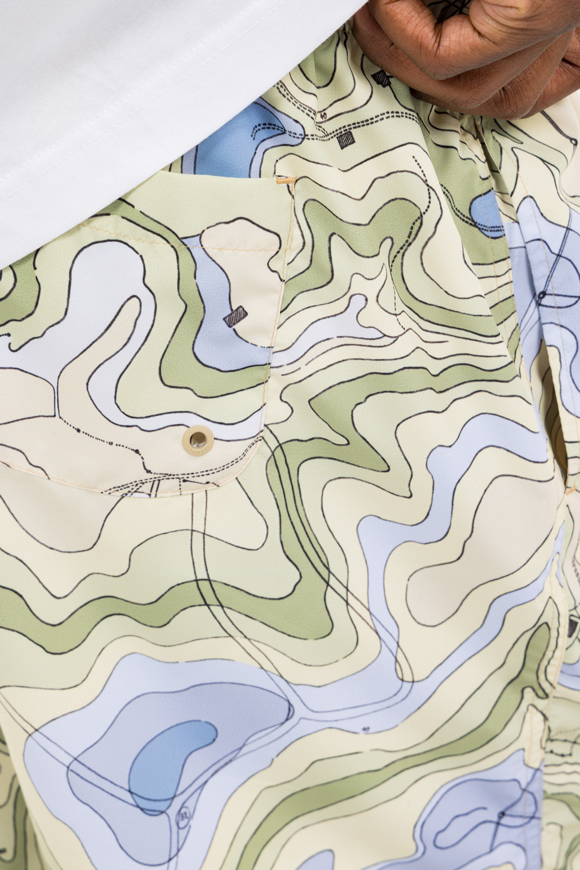 Short de bain Multicolore