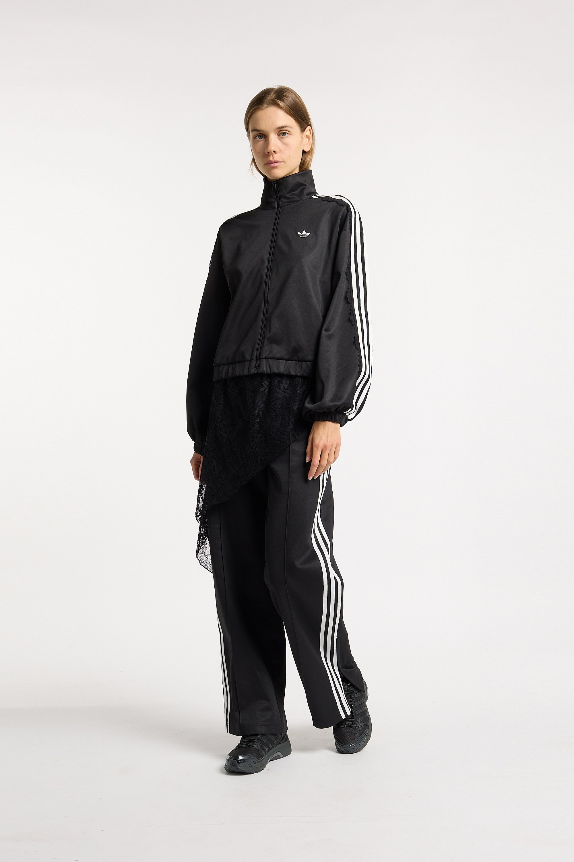 Men?s Storm 96 LO fabric and leather sneakers | Black ADIDAS Women