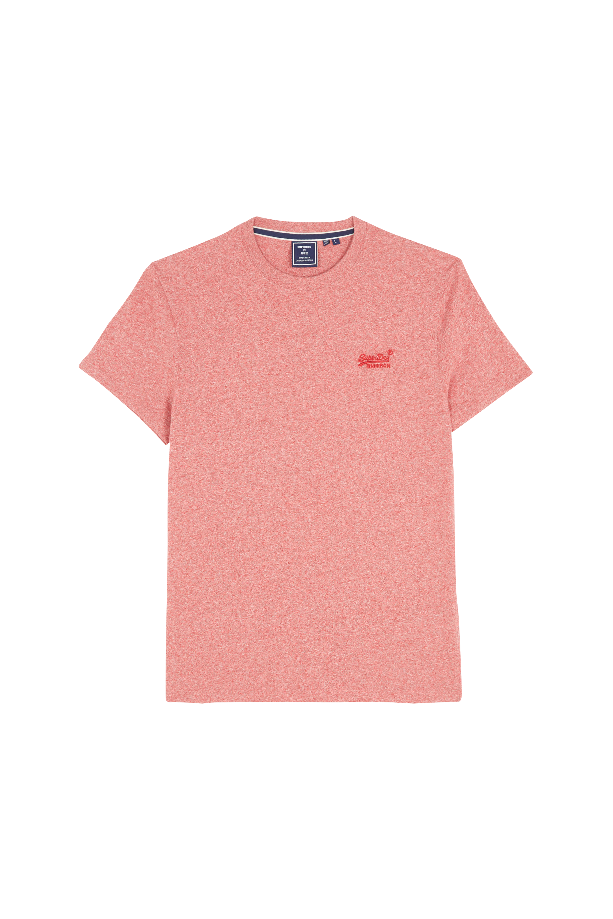 T-shirt VINTAGE LOGO EMB TEE Mid red grit