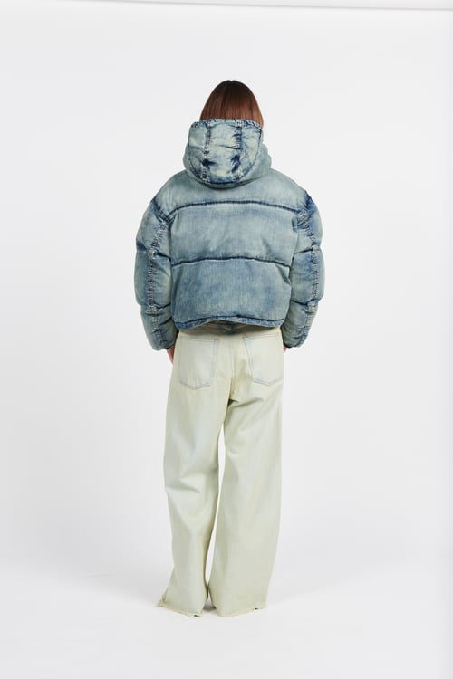 DIESEL Doudoune Bleu