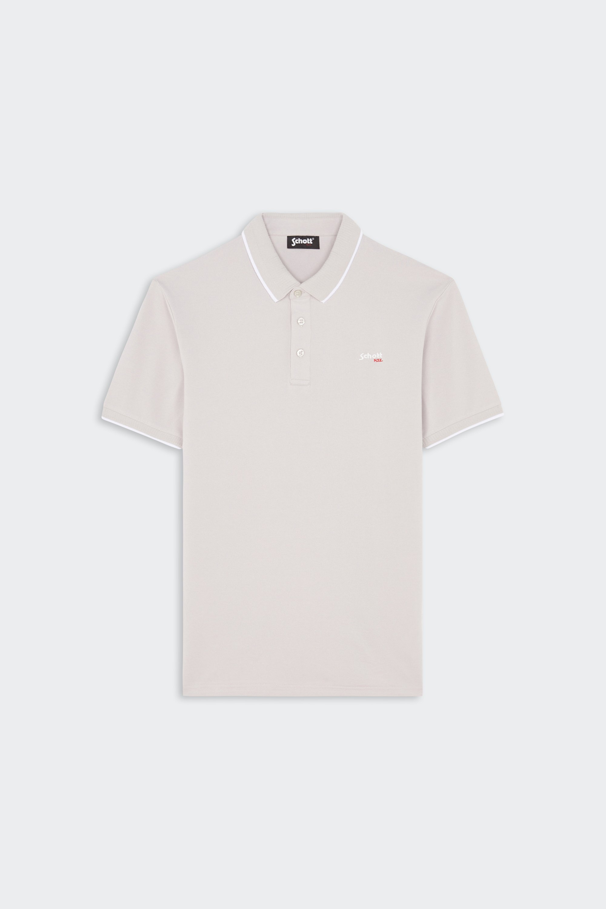 Polo | Gris by SCHOTT Polo Gris