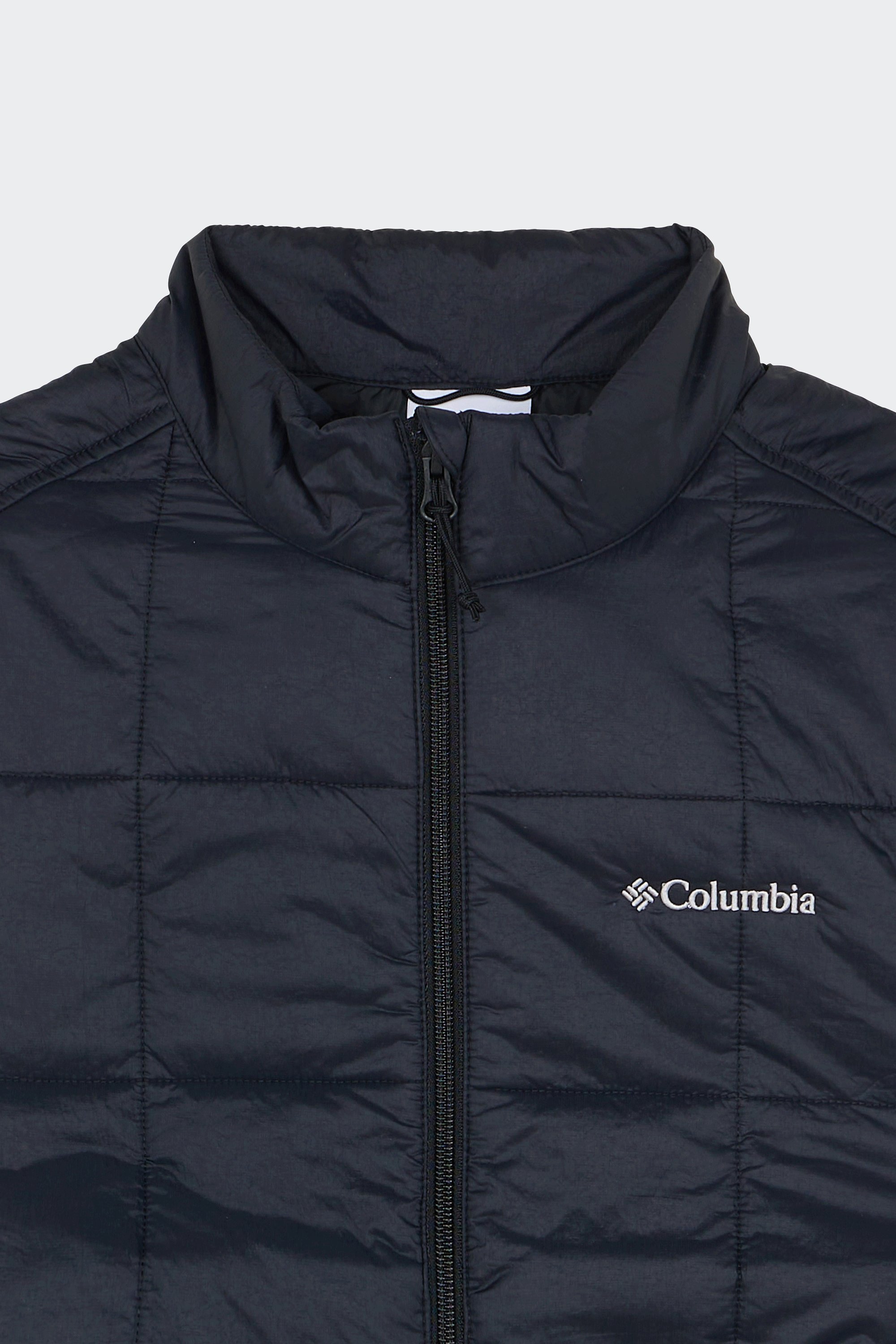 Lightweight quilted padded jacket with high neck | Black by COLUMBIA Lightweight quilted padded jacket with high neck Black