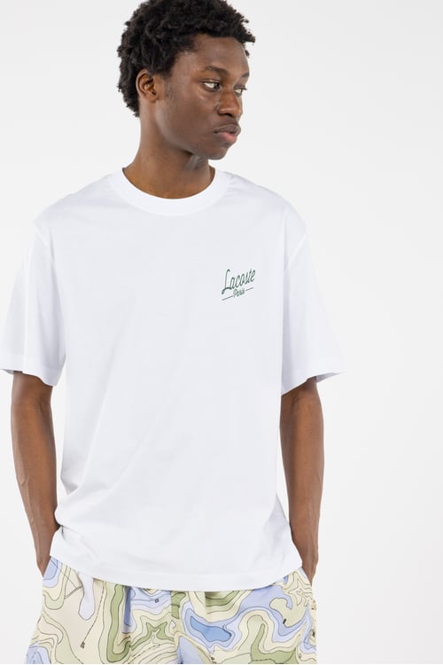 LACOSTE T-shirt Marron