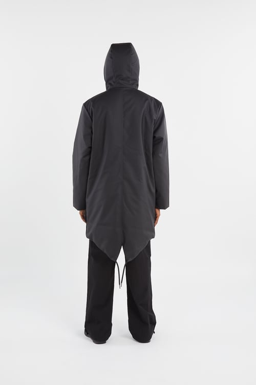 RAINS Parka Noir