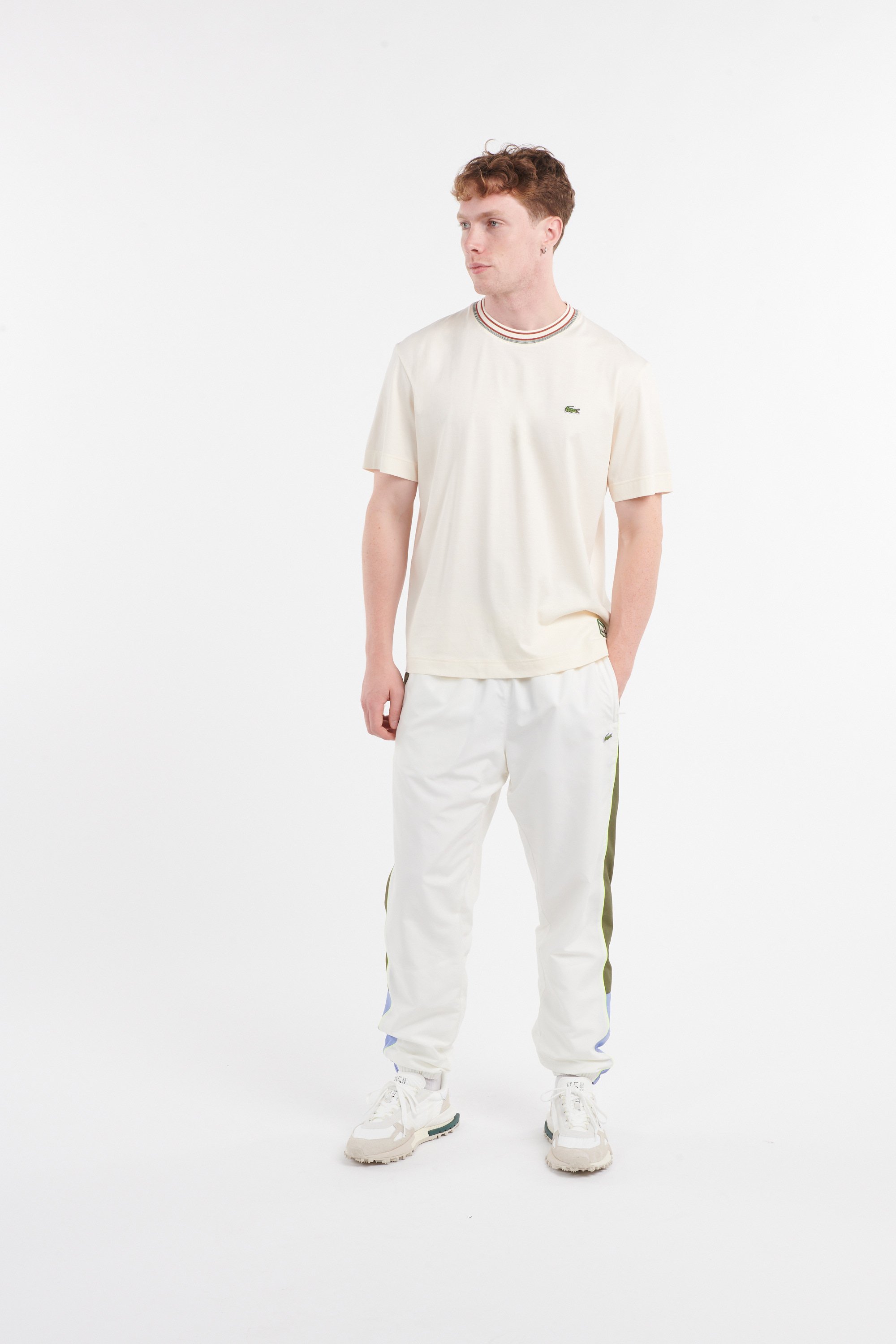 Pantalon de survêtement LACOSTE Beige