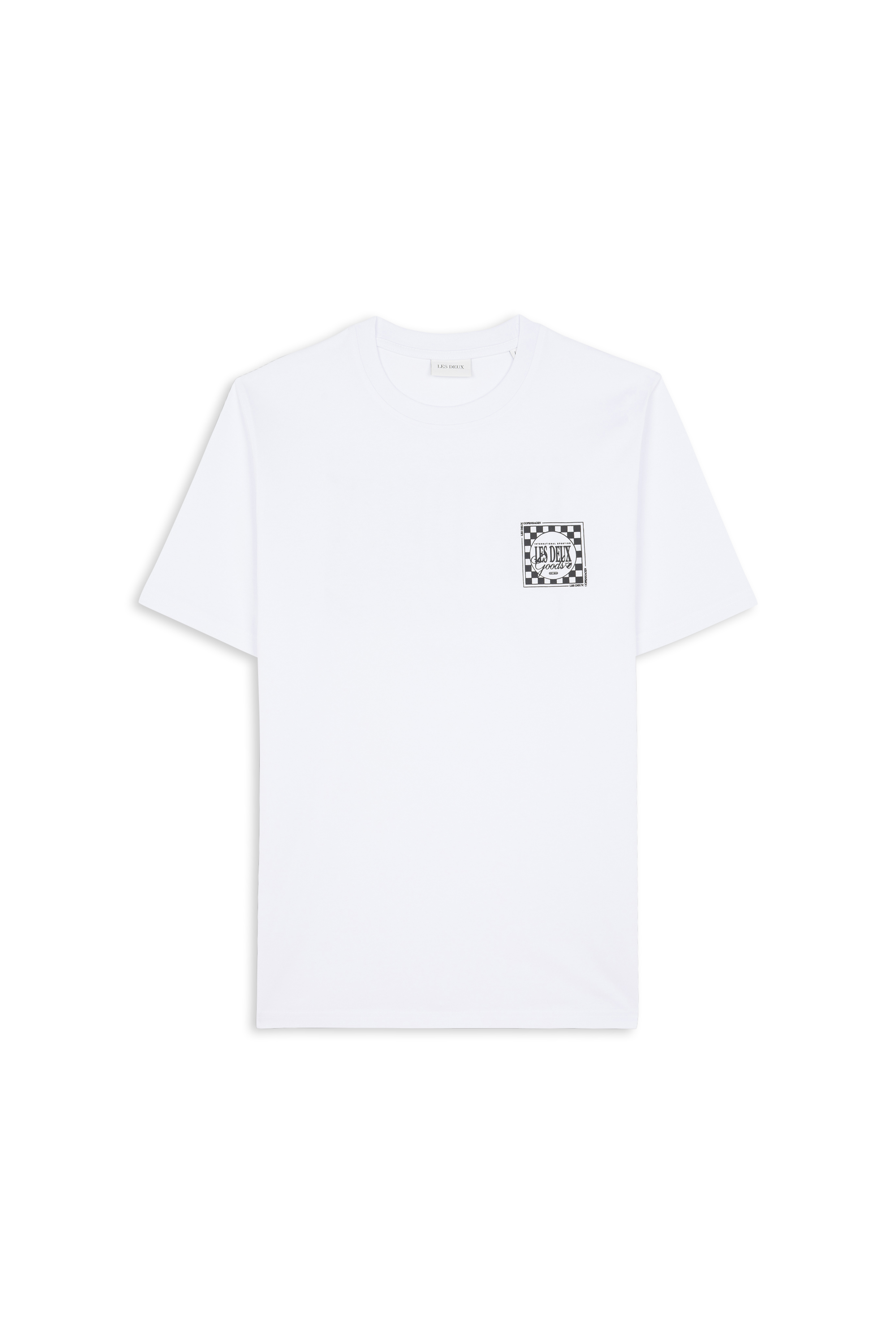 Regular-fit round-neck cotton T-shirt White