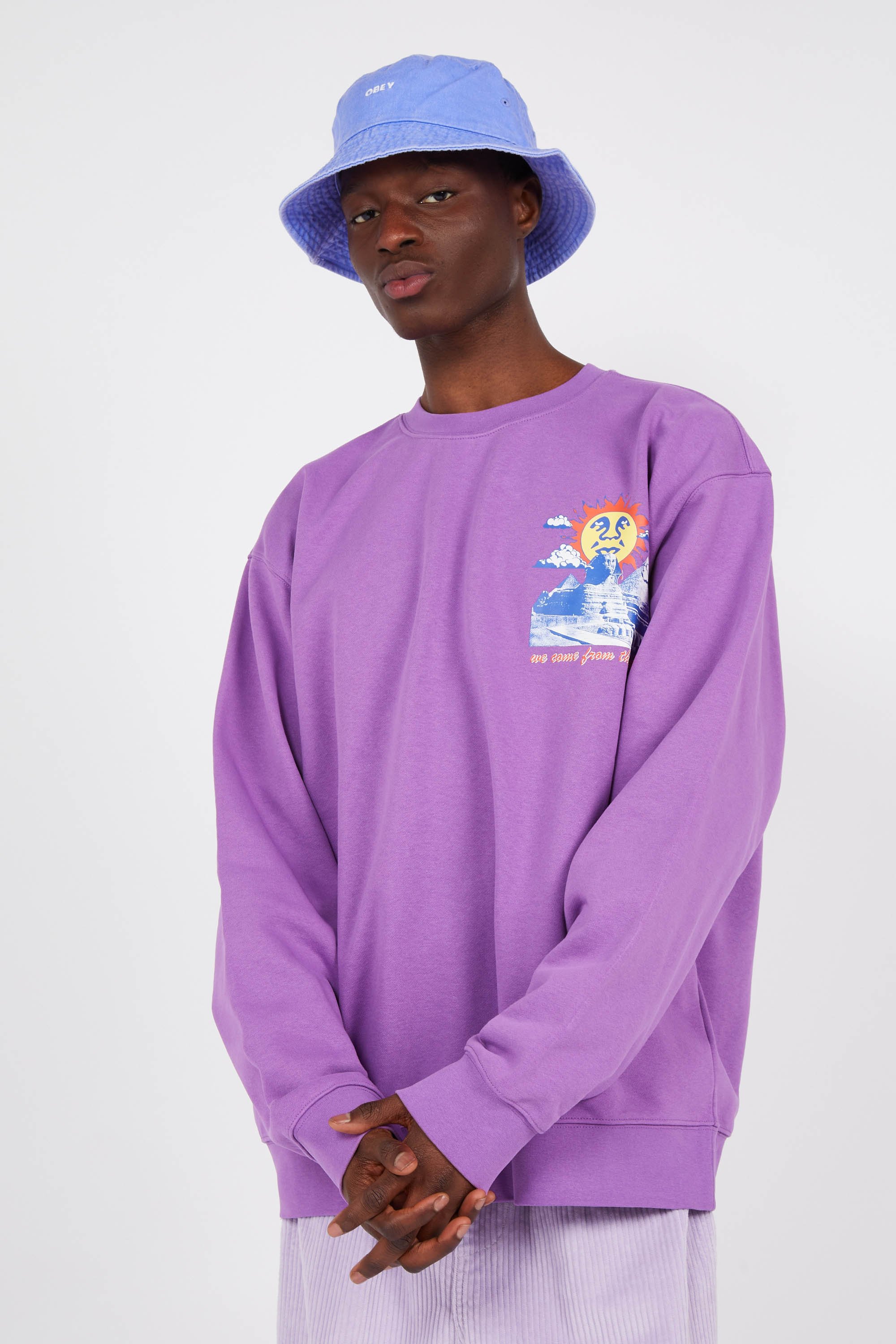Sweatshirt Purple