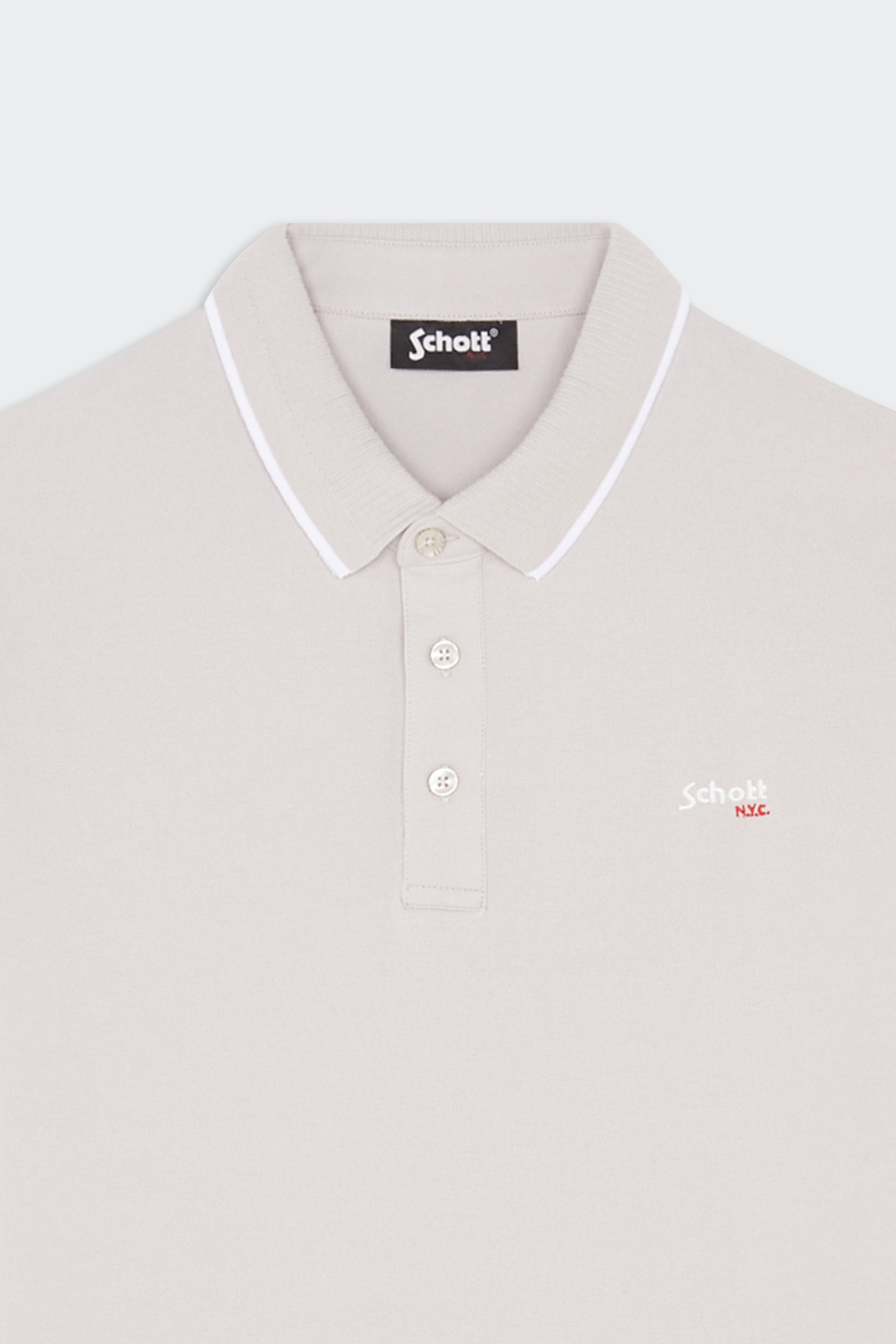Polo | Gris by SCHOTT Polo Gris