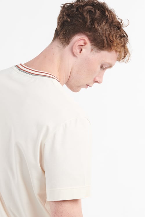 LACOSTE T-shirt Beige