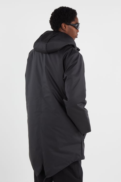 RAINS Parka Noir