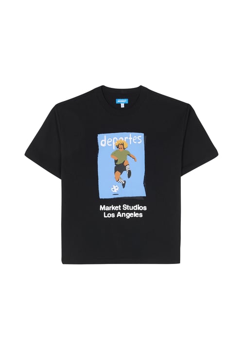 MARKET Regular-fit round-neck cotton T-shirt