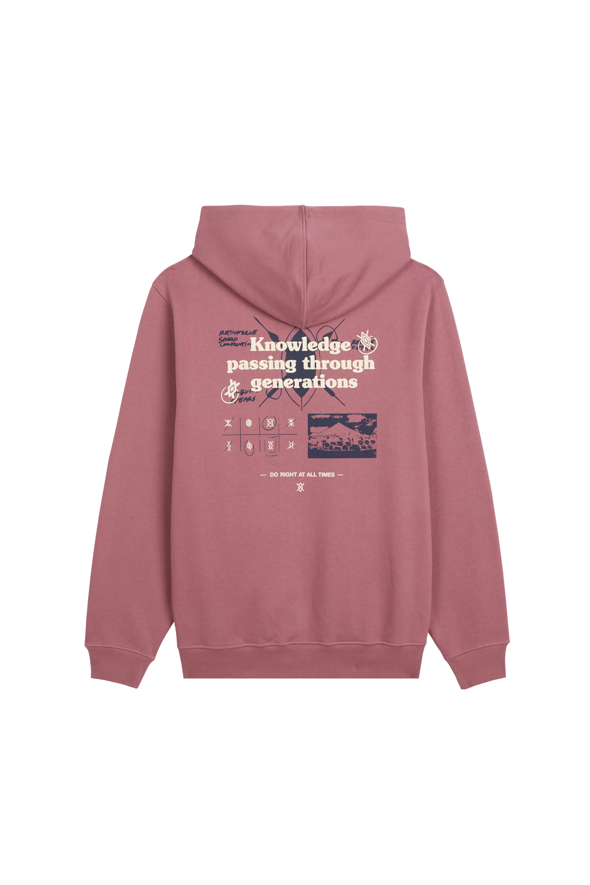 Hoodie DAILY PAPER Pink