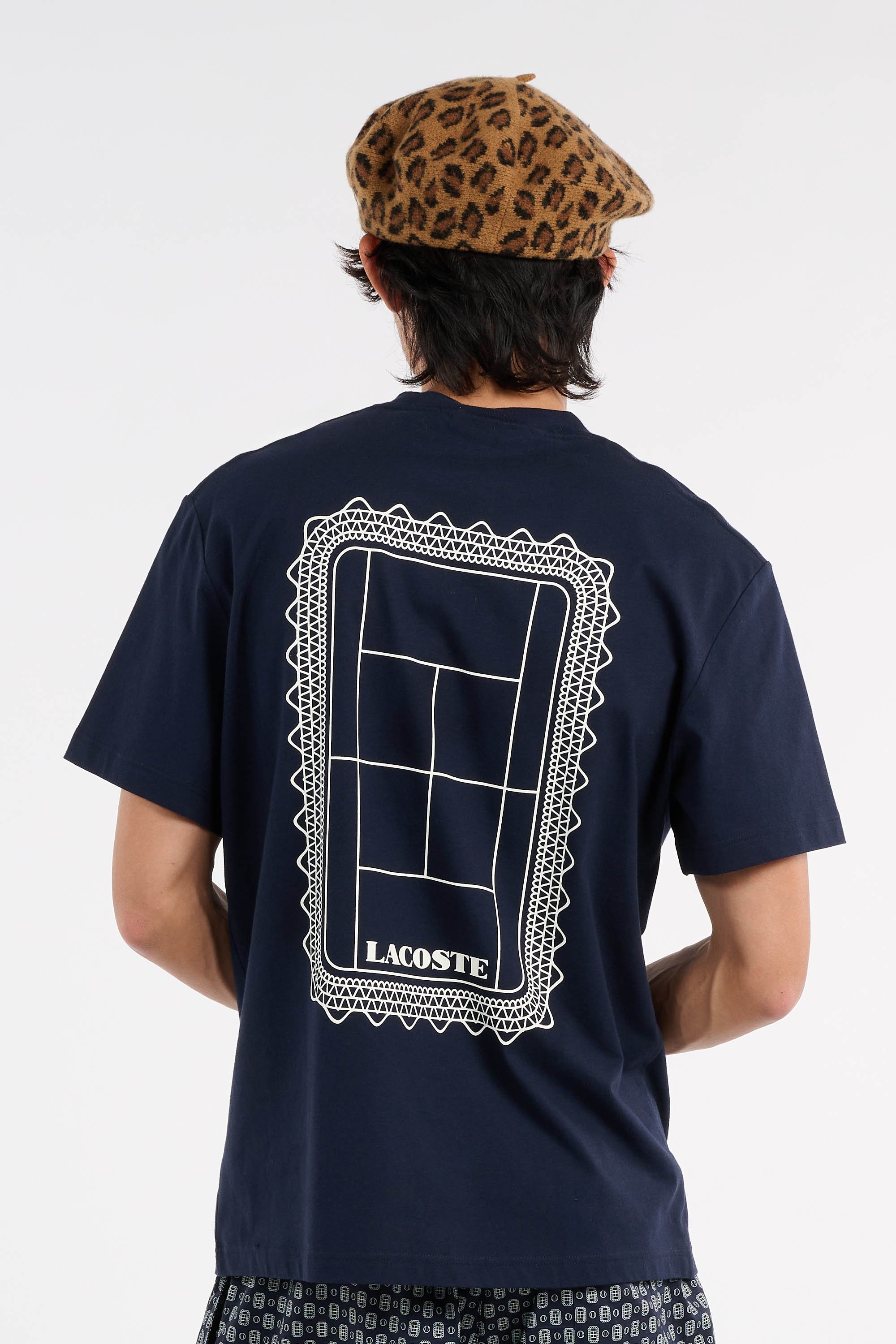 T-shirt  | Bleu LACOSTE Homme
