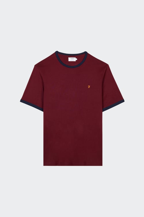 FARAH T-shirt Rouge