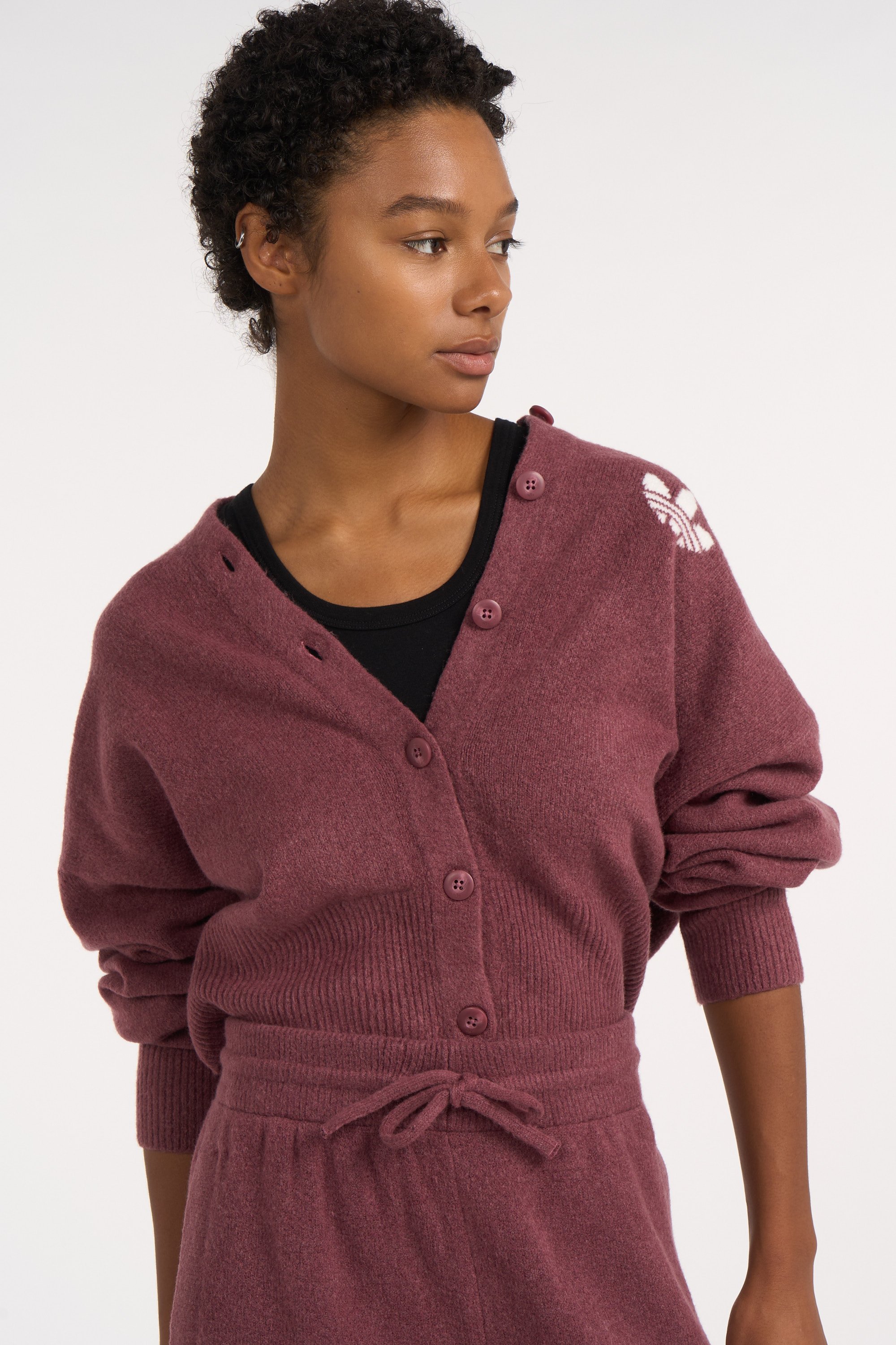 Cardigan | Rouge ADIDAS Femme