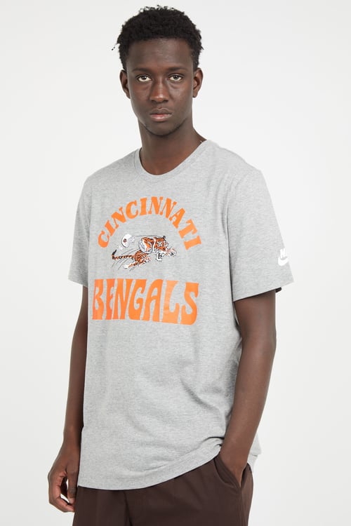 NIKE NFL T-shirt Gris