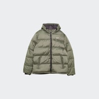 Puffer jacket with hood IDAHO2 Sage kaki
