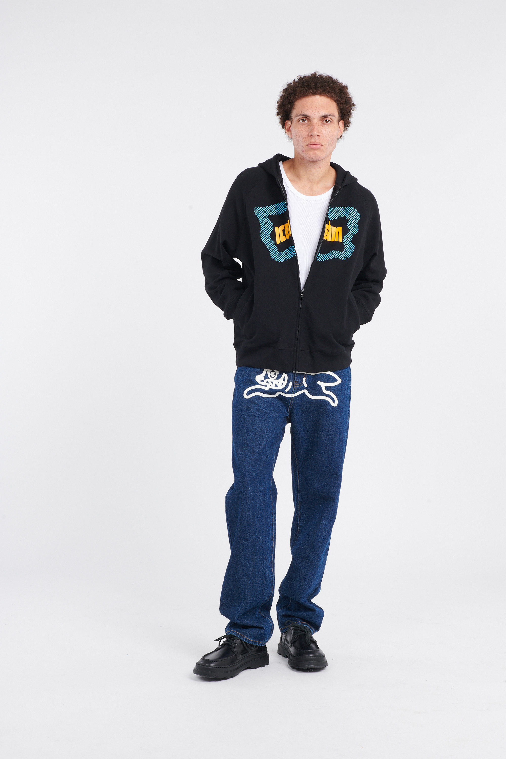 Hoodie zippé Noir