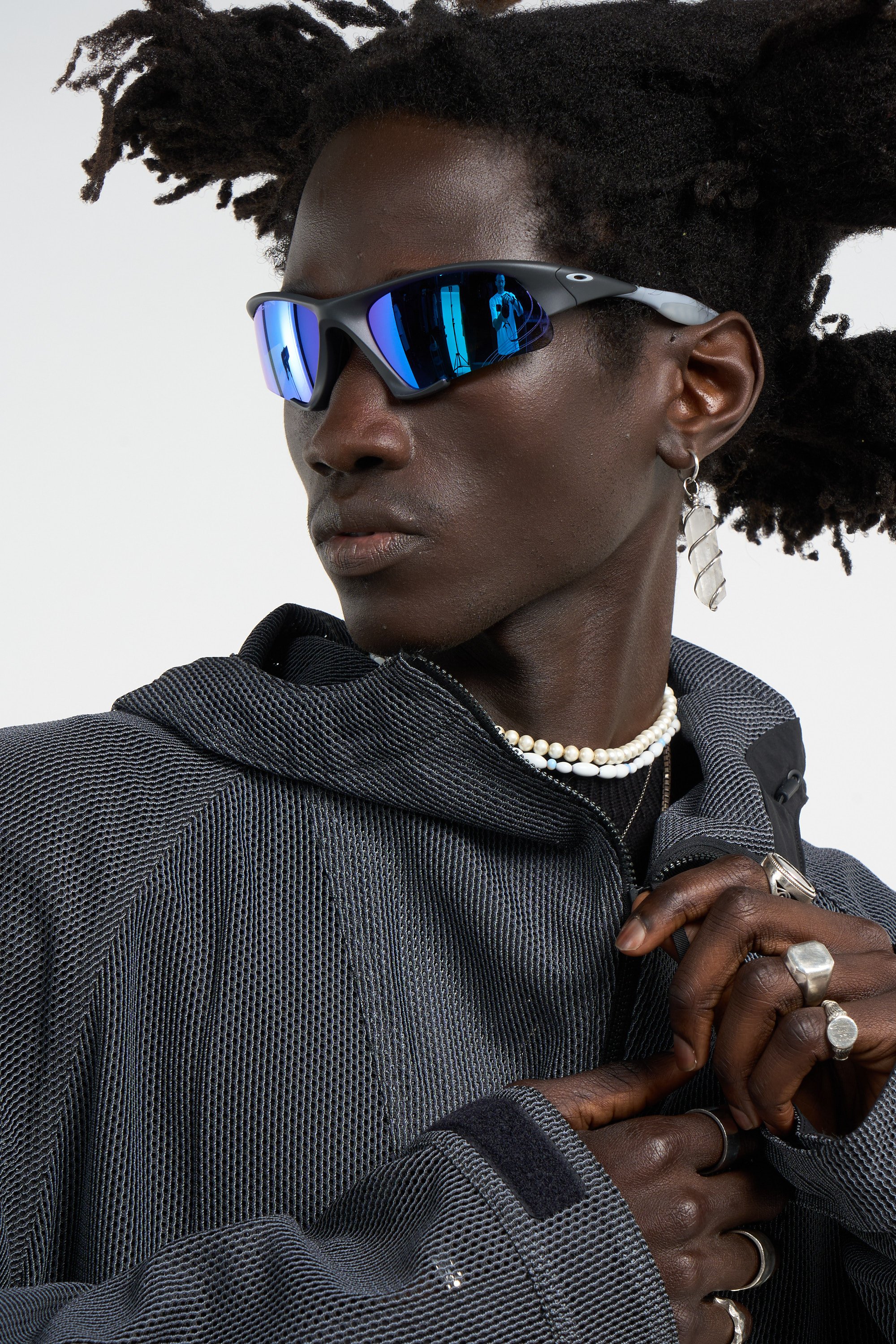 Lunettes de soleil OAKLEY Bleu