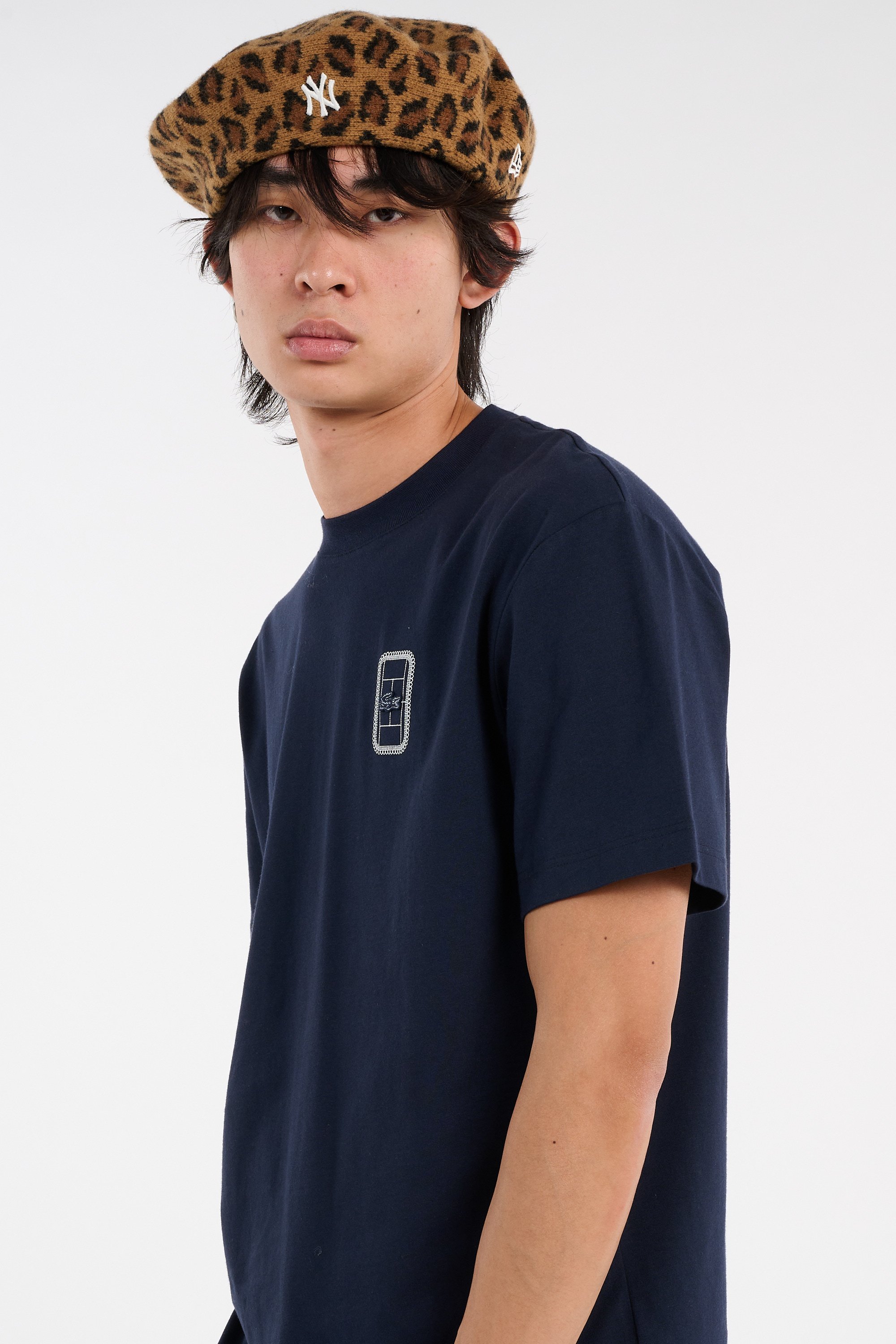 T-shirt  | Bleu LACOSTE Homme