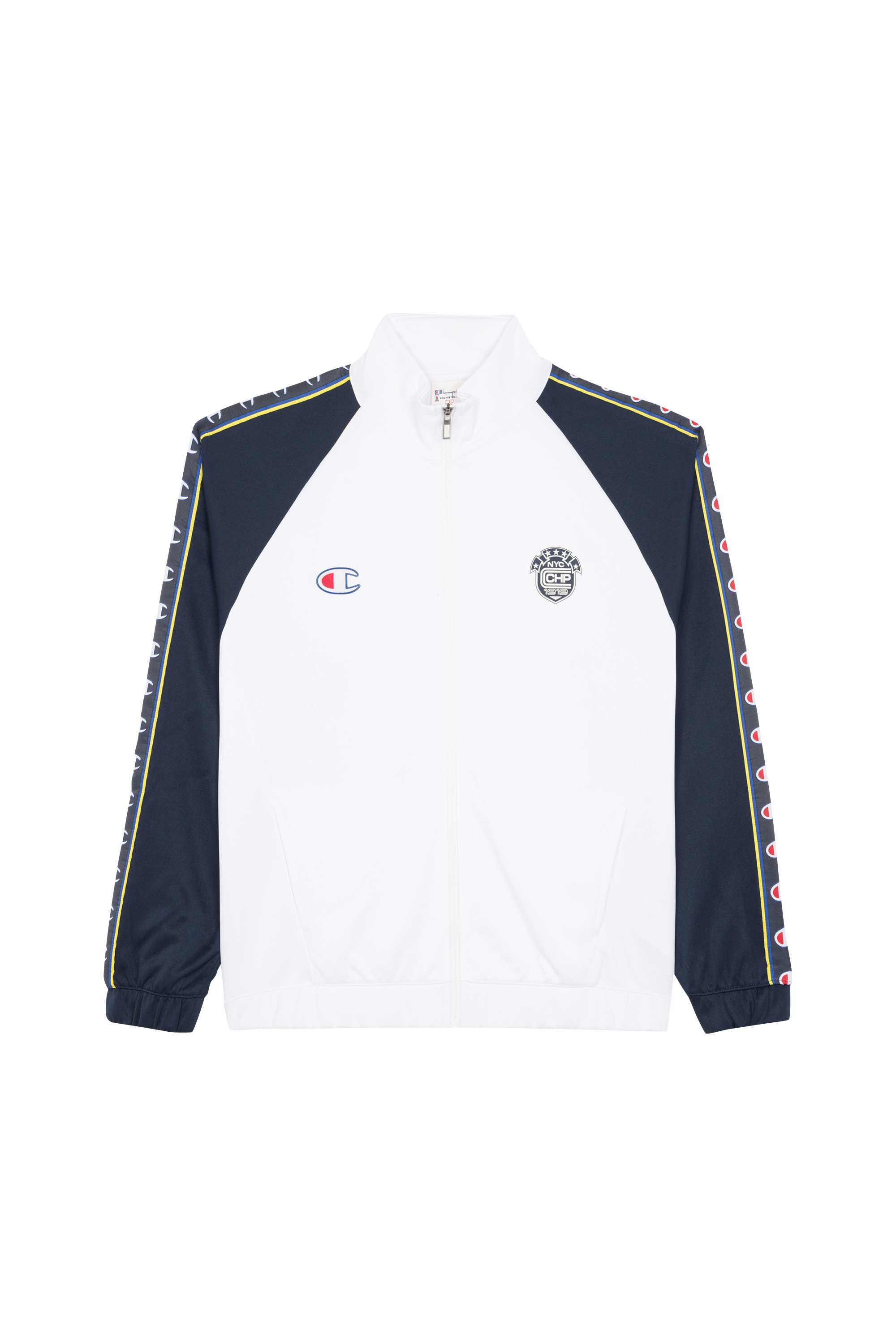 Jacket Full Zip Top Wht/edn