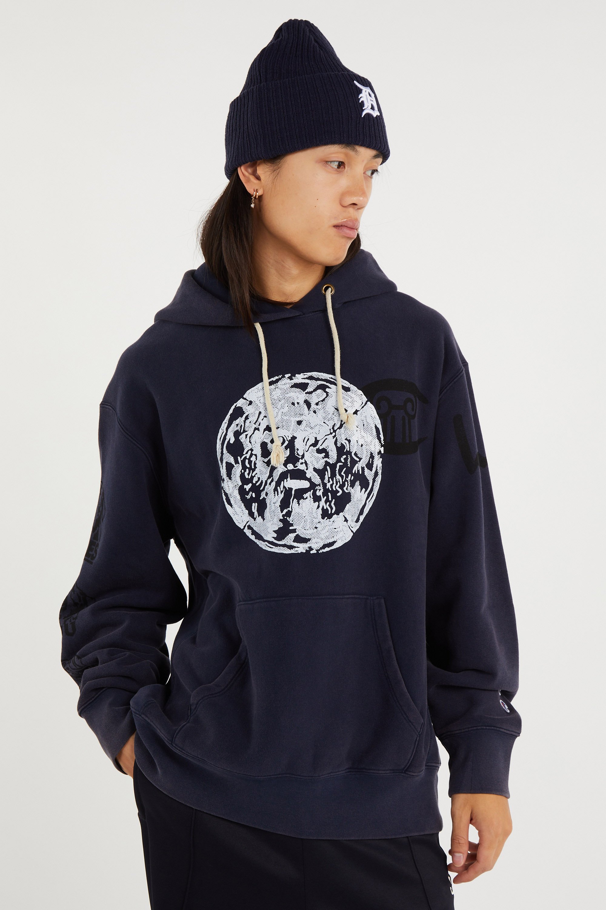 Tommy badge sweatshirt | Blue CHAMPION Men